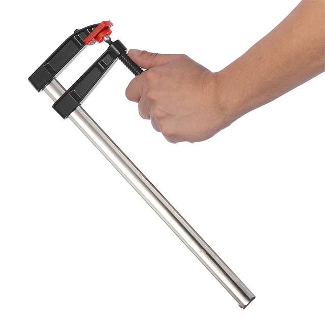 Струбцина тип "F" 300*80 мм, DIN5117 INTERTOOL HT-6003