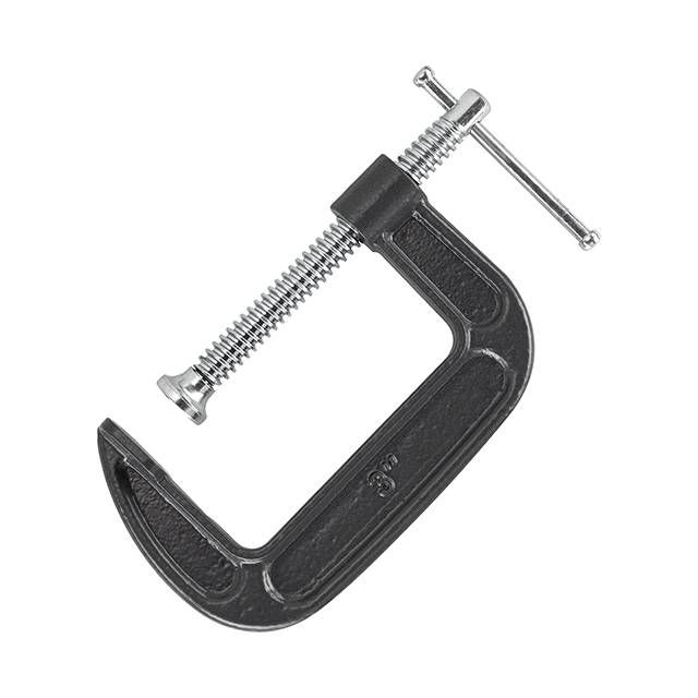 Струбцина тип "G" 3", 75 мм INTERTOOL HT-6015