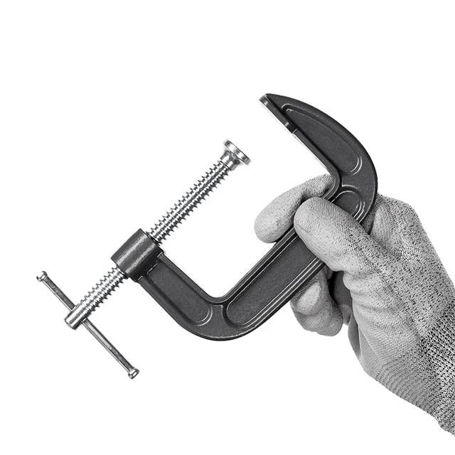 Струбцина тип "G" 3", 75 мм INTERTOOL HT-6015