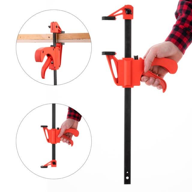 Струбцина "автомат", 300*60 мм INTERTOOL HT-6023