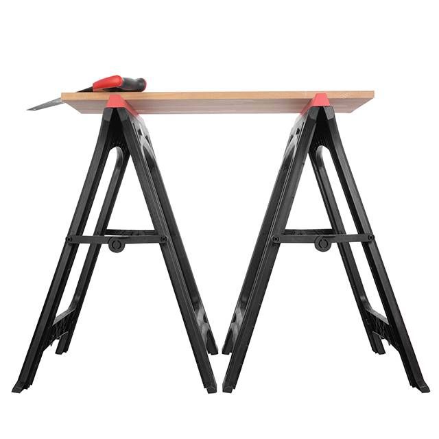 Козлы складные 78см, 2шт, max нагрузка 317кг INTERTOOL HT-6191