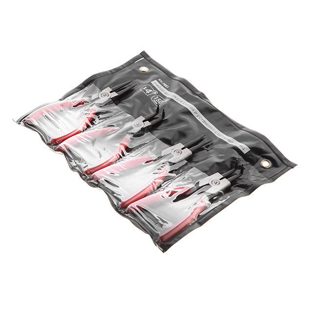 Набор щипцов для снятия и установки стопорных колец 150 мм, 4 ед. INTERTOOL HT-7001