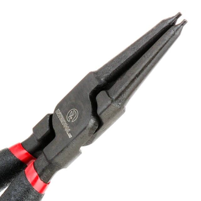 Набор щипцов для снятия и установки стопорных колец 180 мм, 40 CrV, фосфатированные, 4 ед. INTERTOOL HT-7015