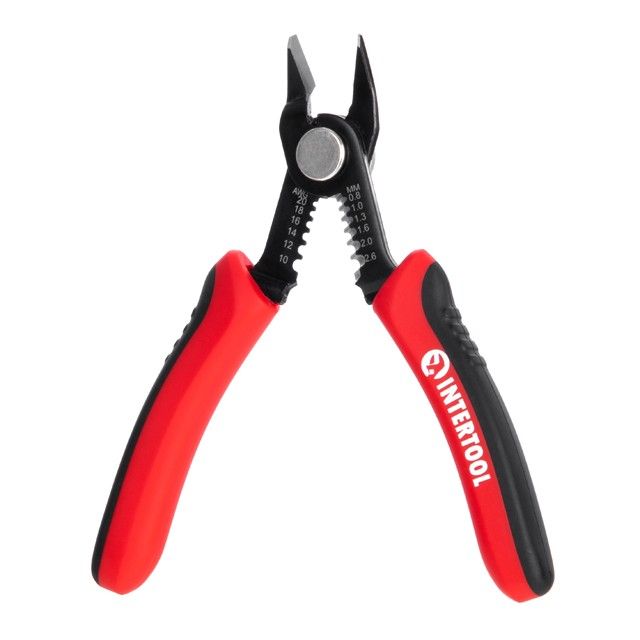 Бокорезы для электроники, комбинированные INTERTOOL HT-7027