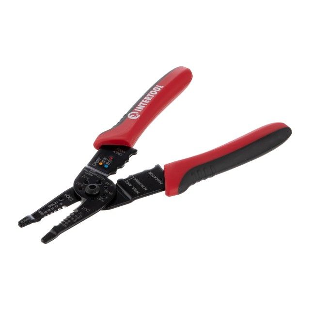 Съемник изоляции 0,8-2,6мм, комбинированный INTERTOOL HT-7029