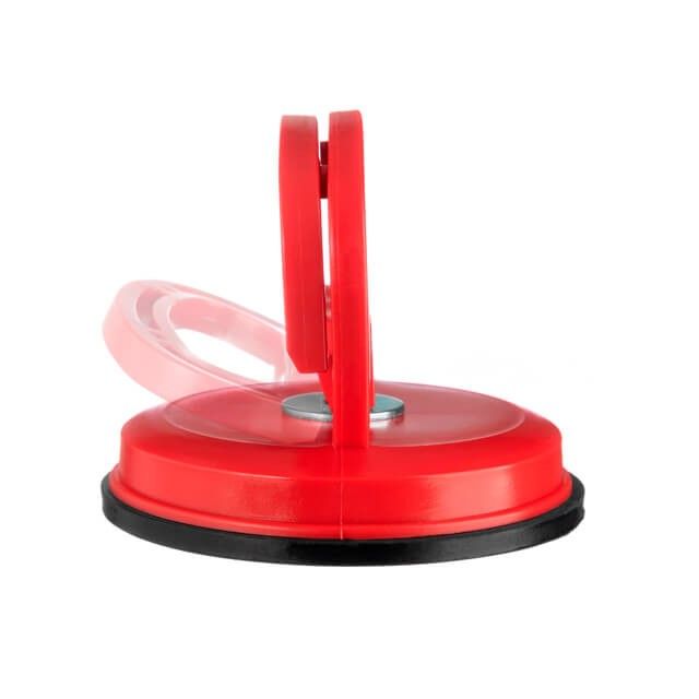 Держатель-присоска для стекол одинарная 120 мм, max 40 кг INTERTOOL HT-7101