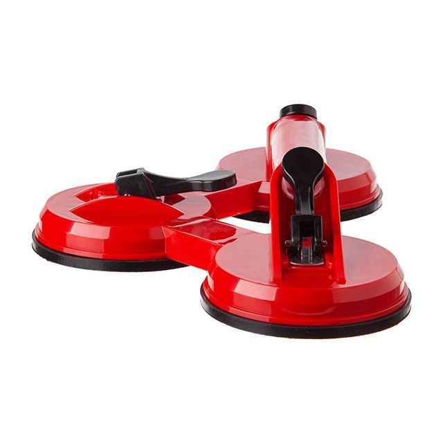 Держатель-присоска для стекол тройная 120 мм, max 160 кг INTERTOOL HT-7103