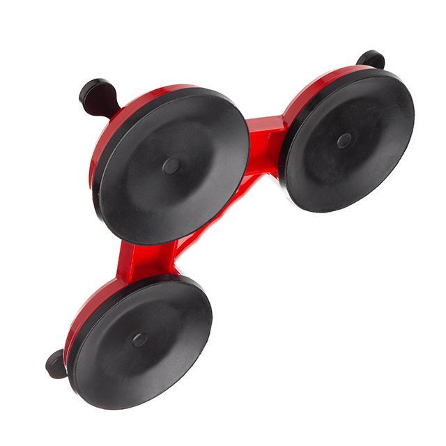 Держатель-присоска для стекол тройная 120 мм, max 160 кг INTERTOOL HT-7103