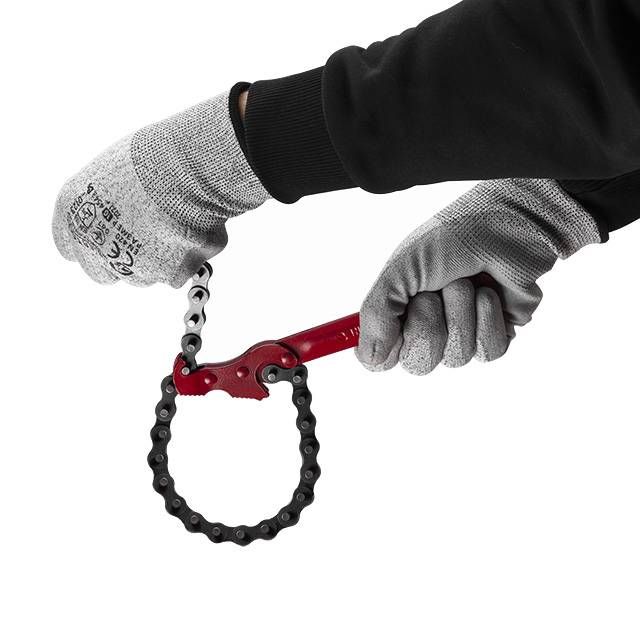 Съемник масляного фильтра цепной, длина цепи - 420 мм INTERTOOL HT-7203