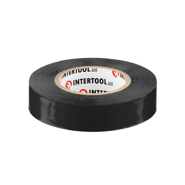 Лента изоляционная 20 м, 17*0,15 мм, черная INTERTOOL IT-0021