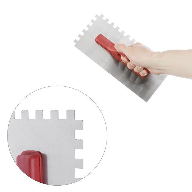 Затирка cтальная оцинкованная 280*130мм, 10*10мм INTERTOOL KT-0007