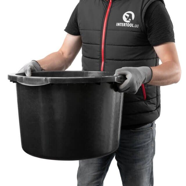 Таз строительный круглый, 45 л INTERTOOL KT-0045
