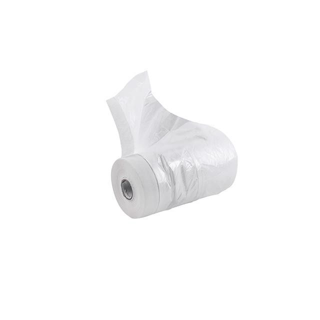 Пленка защитная с малярной лентой 0,5 м*30 м INTERTOOL KT-0801