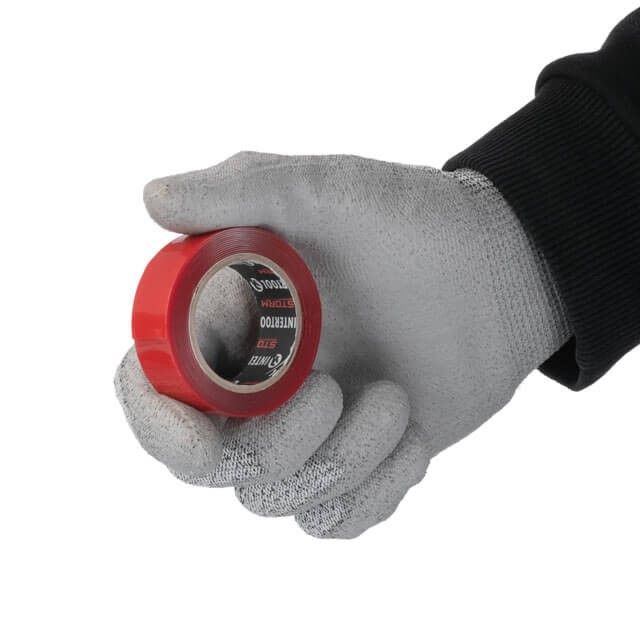 Лента клейкая двухсторонняя STRONG FIX 2 м, 19*0,5 мм, прозрачная, акрил, STORM INTERTOOL KT-0823