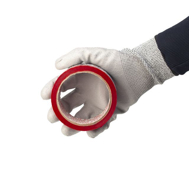 Скотч красный 50 м, 48 мм, 44 мкм INTERTOOL KT-0915