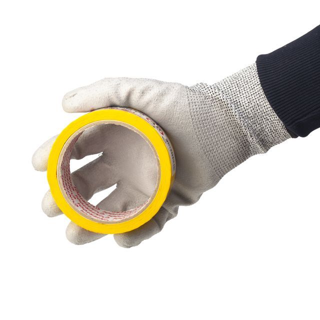 Скотч желтый 50 м, 48 мм, 44 мкм INTERTOOL KT-0916