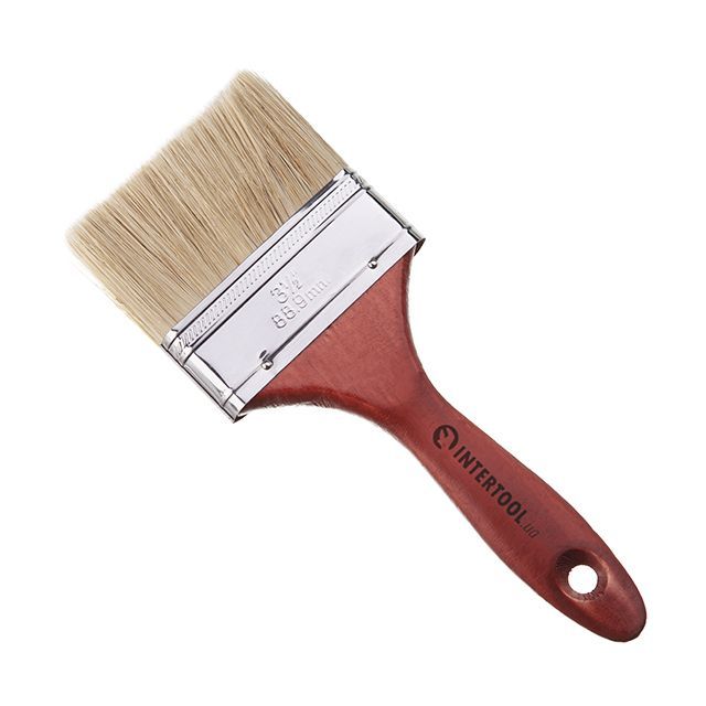 Кисть флейцевая 90*17,5*50 мм INTERTOOL KT-1090