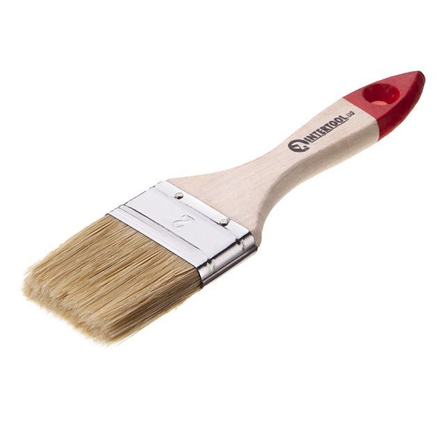Кисть флейцевая 50*10*44 мм INTERTOOL KT-1250