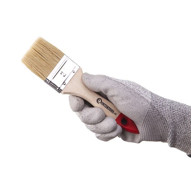 Кисть флейцевая 50*10*44 мм INTERTOOL KT-1250