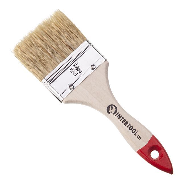 Кисть флейцевая 63*10*46 мм INTERTOOL KT-1263