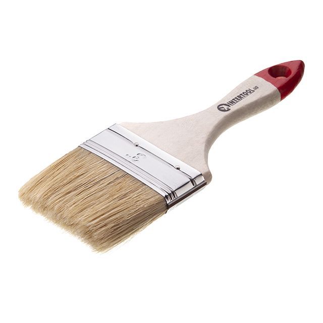 Кисть флейцевая 76*10,5*50 мм INTERTOOL KT-1276