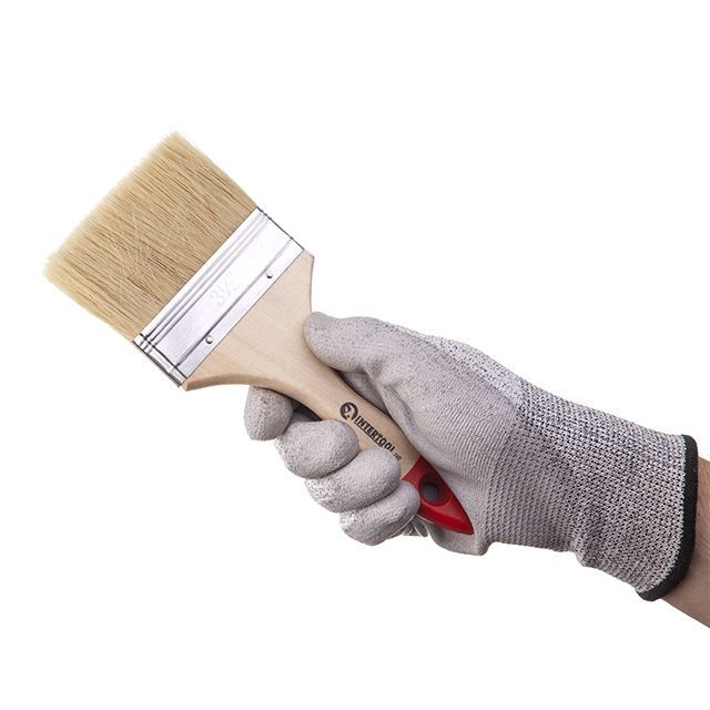 Кисть флейцевая 90*10,5*52 мм INTERTOOL KT-1290