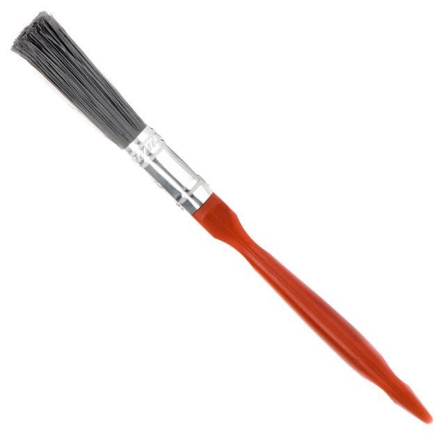 Кисть флейцевая "Лакра", 25*13*54 мм, пластиковая ручка INTERTOOL KT-1425