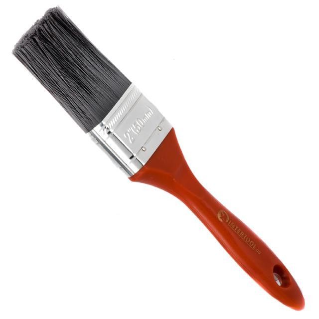 Кисть флейцевая "Лакра", 50*16*64 мм, пластиковая ручка INTERTOOL KT-1450