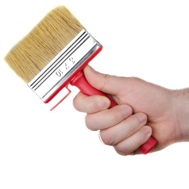 Макловица 100*30 мм, пластиковая ручка INTERTOOL KT-1817