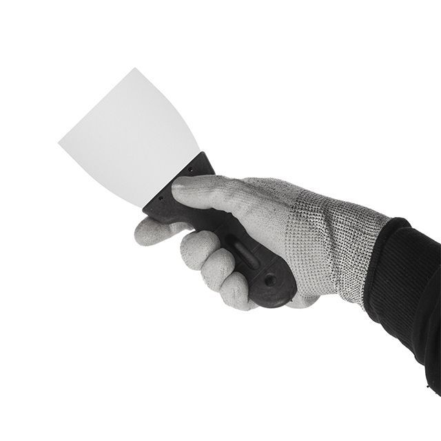 Шпатель из нержавеющей стали 80 мм INTERTOOL KT-2080