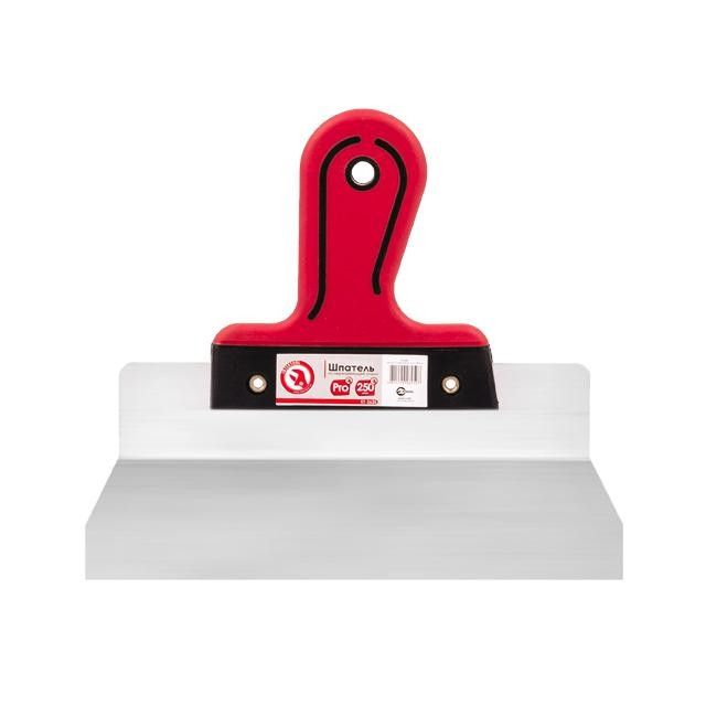 Шпатель из нержавеющей стали, 250 мм, профессиональный INTERTOOL KT-2625