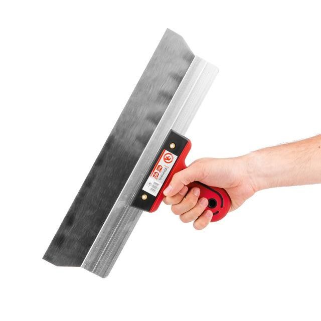 Шпатель из нержавеющей стали, 400 мм, профессиональный INTERTOOL KT-2640