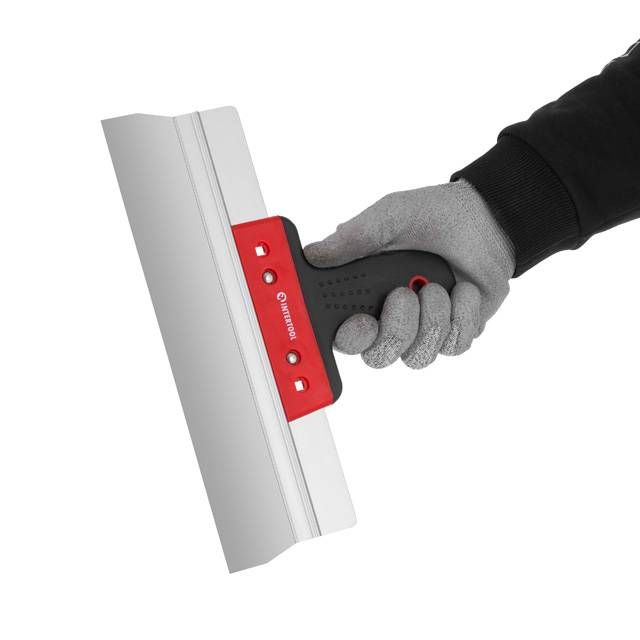 Шпатель из нержавеющей стали 300 мм, проф INTERTOOL KT-2690