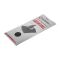 Сетка абразивная 280*105 мм, К120, 10 ед. INTERTOOL KT-6012