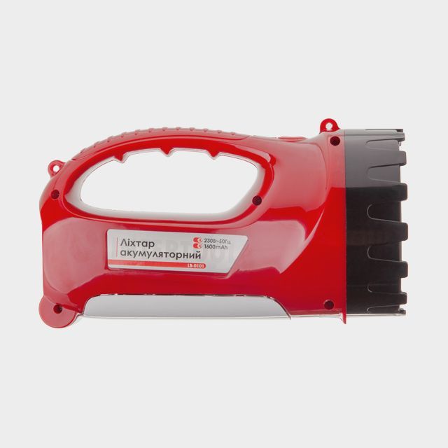 Фонарь аккумуляторный 1 LED 5W+15 SMD INTERTOOL LB-0101