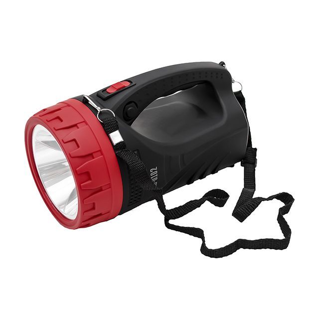 Фонарь аккумуляторный 1 LED 5W+25 LED INTERTOOL LB-0102