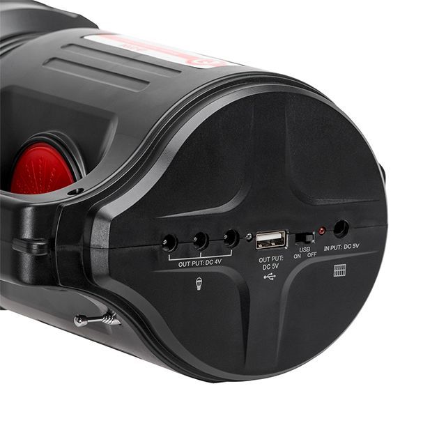 Фонарь аккумуляторный 1 LED 5 W + 22 SMD INTERTOOL LB-0104