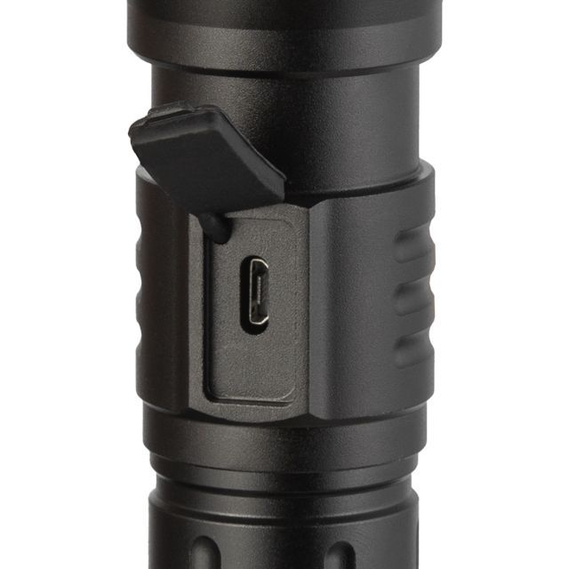 Фонарь ручной 1200 Лм, 3 режима, Alu, STORM INTERTOOL LB-0130