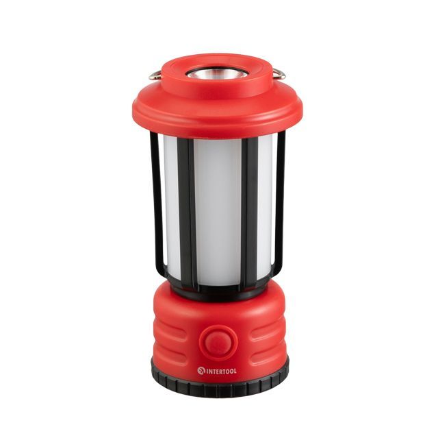 Фонарь для кемпинга подвесной 1LED + 8SMD INTERTOOL LB-0210