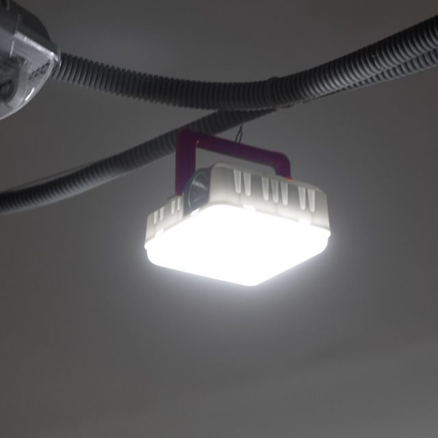 Фонарь для кемпинга, 1LED + 28SMD, PowerBank INTERTOOL LB-0216