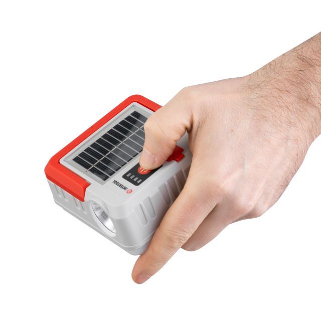 Фонарь для кемпинга, 1LED + 28SMD, PowerBank INTERTOOL LB-0216