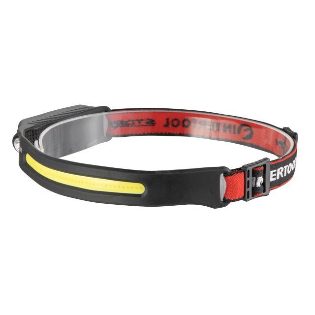 Фонарь налобный аккумуляторный, 9 режимов работы, сенсор, STORM INTERTOOL LB-0315