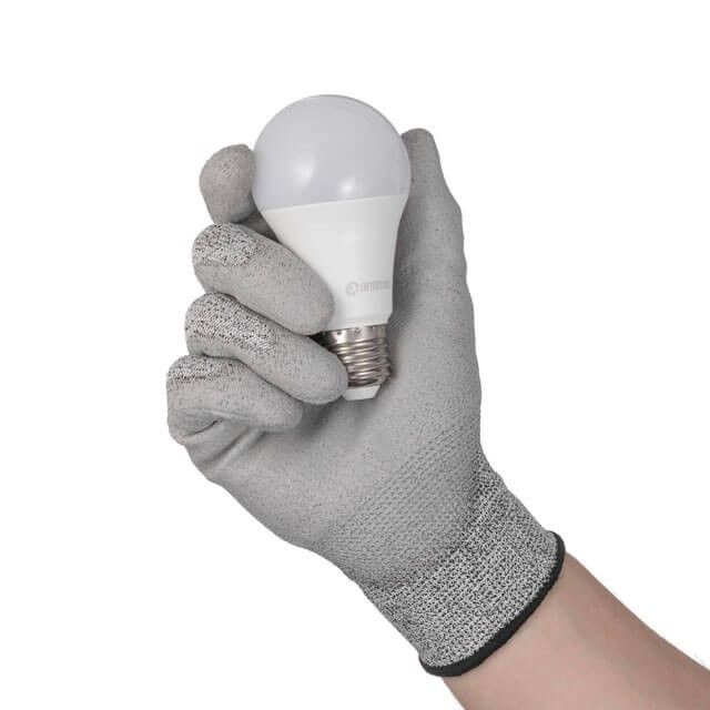 Лампы светодиодные, набор из 3 ед. LL-0017, LED A60, E27, 15 Вт, 150-300 В, 4000 K, 30000 ч, гарантия 3 года INTERTOOL LL-3017