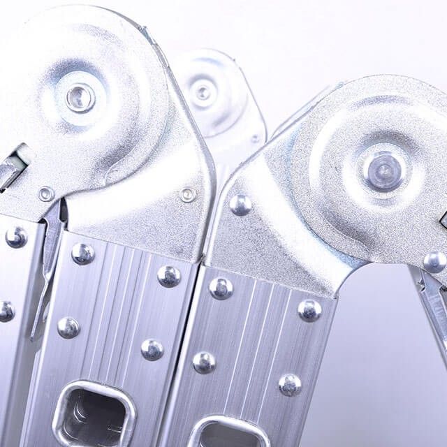 Лестница алюминиевая мультифункциональная трансформер 4*3 ступ., 3,70 м INTERTOOL LT-0030