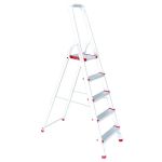 Стремянка алюминиевая, 5 ступеней, высота до платформы 1065 мм INTERTOOL LT-1005
