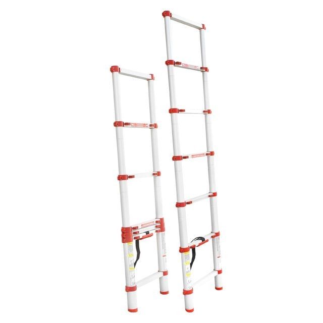 Лестница алюминиевая, телескопическая, 6 ступ., 1.98 м INTERTOOL LT-3020