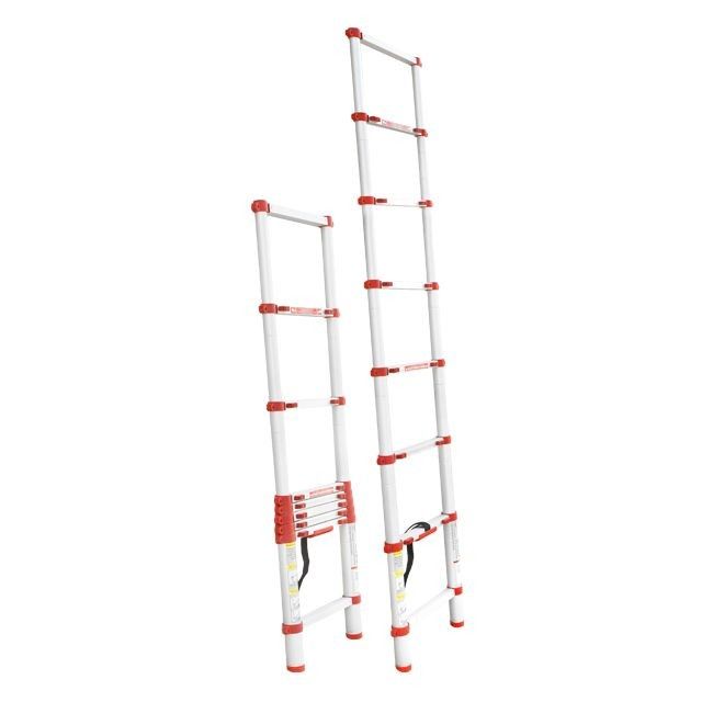 Лестница алюминиевая телескопическая 8 ступ., 2,5 м INTERTOOL LT-3026