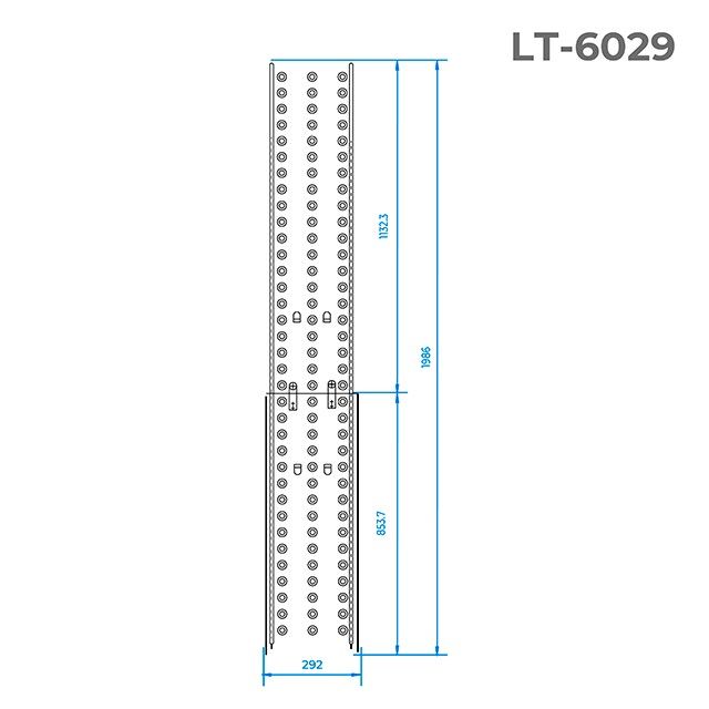 Рабочая платформа к лестнице LT-0029 INTERTOOL LT-6029