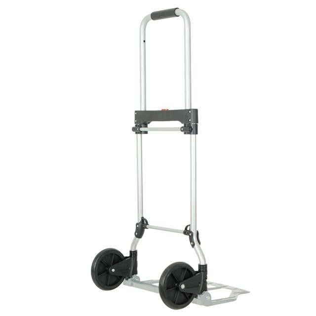 Тележка ручная складная до 60 кг, 450*420*960, колеса 150 мм, (алюминиевая) INTERTOOL LT-9005