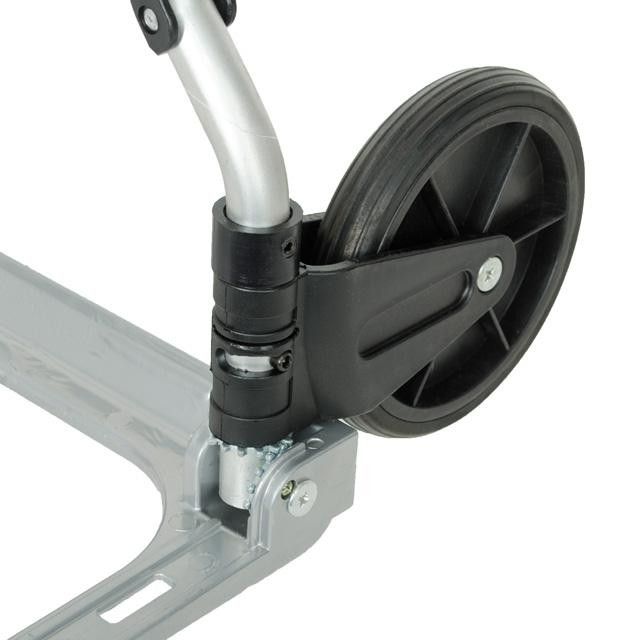 Тележка ручная складная до 60 кг, 450*420*960, колеса 150 мм, (алюминиевая) INTERTOOL LT-9005